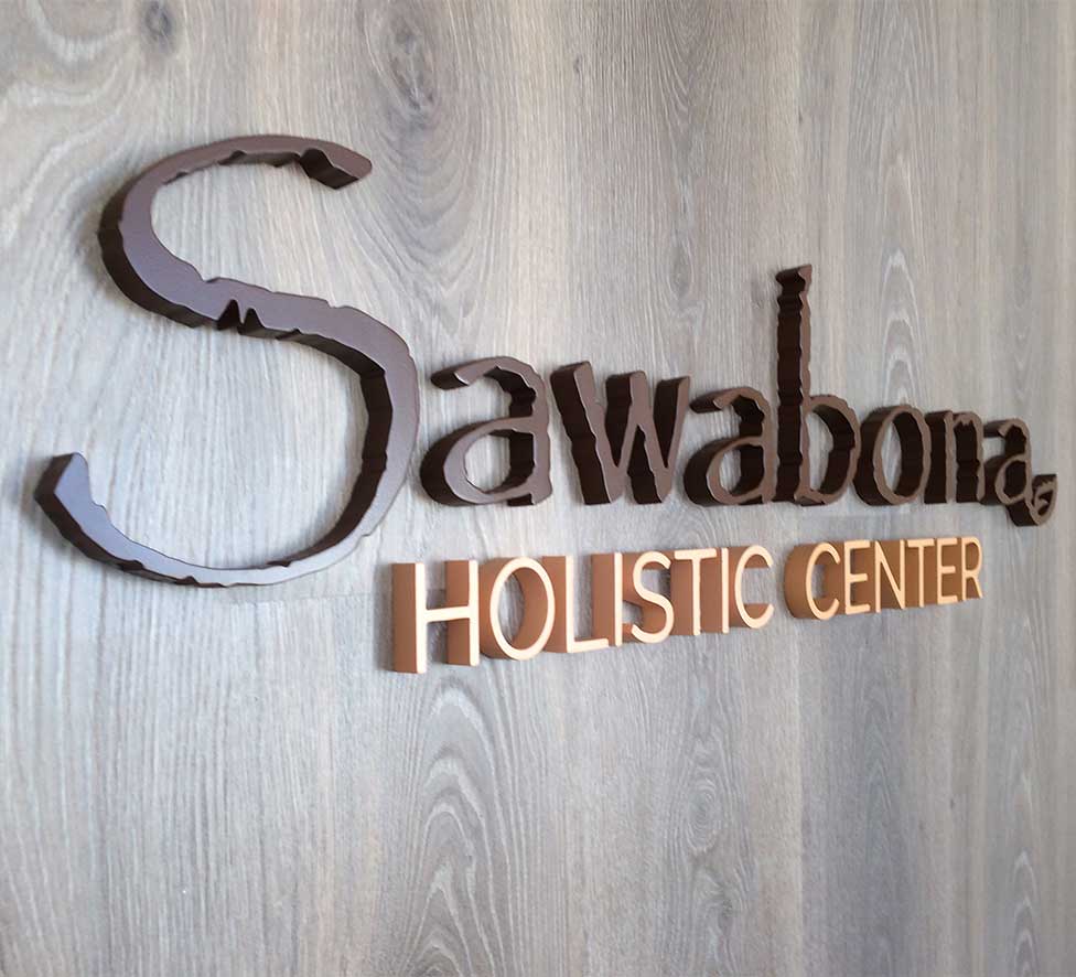 Decoración integral de la clínica Sawabona Holistic Center